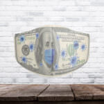 Reusable Washable Protection Face Mask Dollar Design