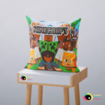 Home Throw Pillow Kids Game Pattern
