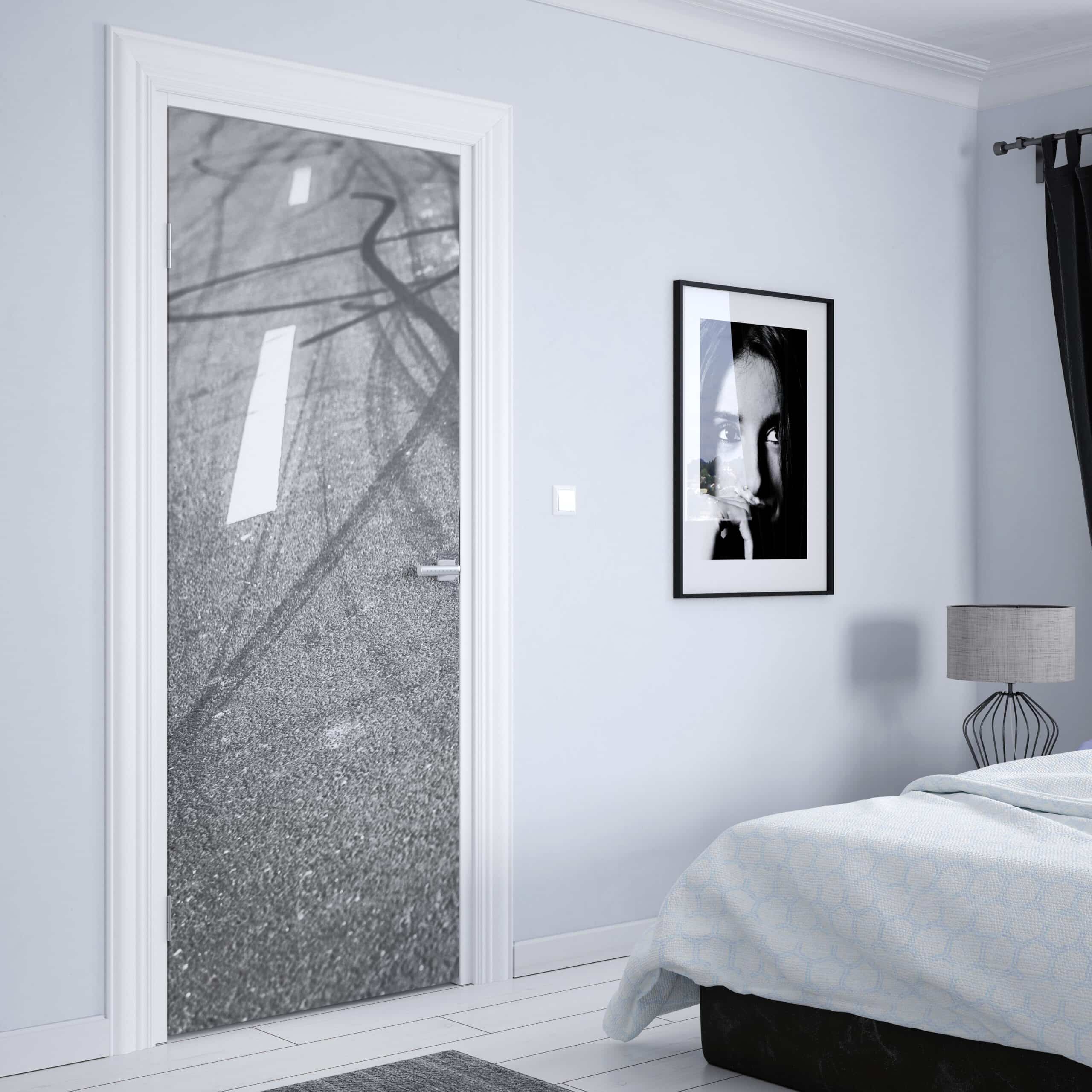 Door_Mural_Brake_Marks_On_The_Road_03