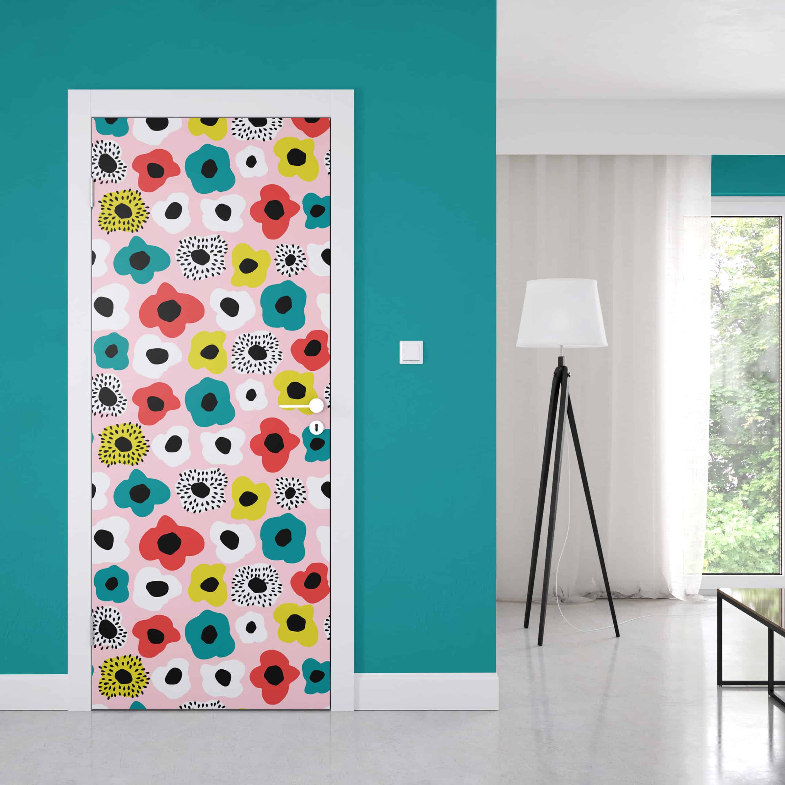 Door_Mural_Flower_01