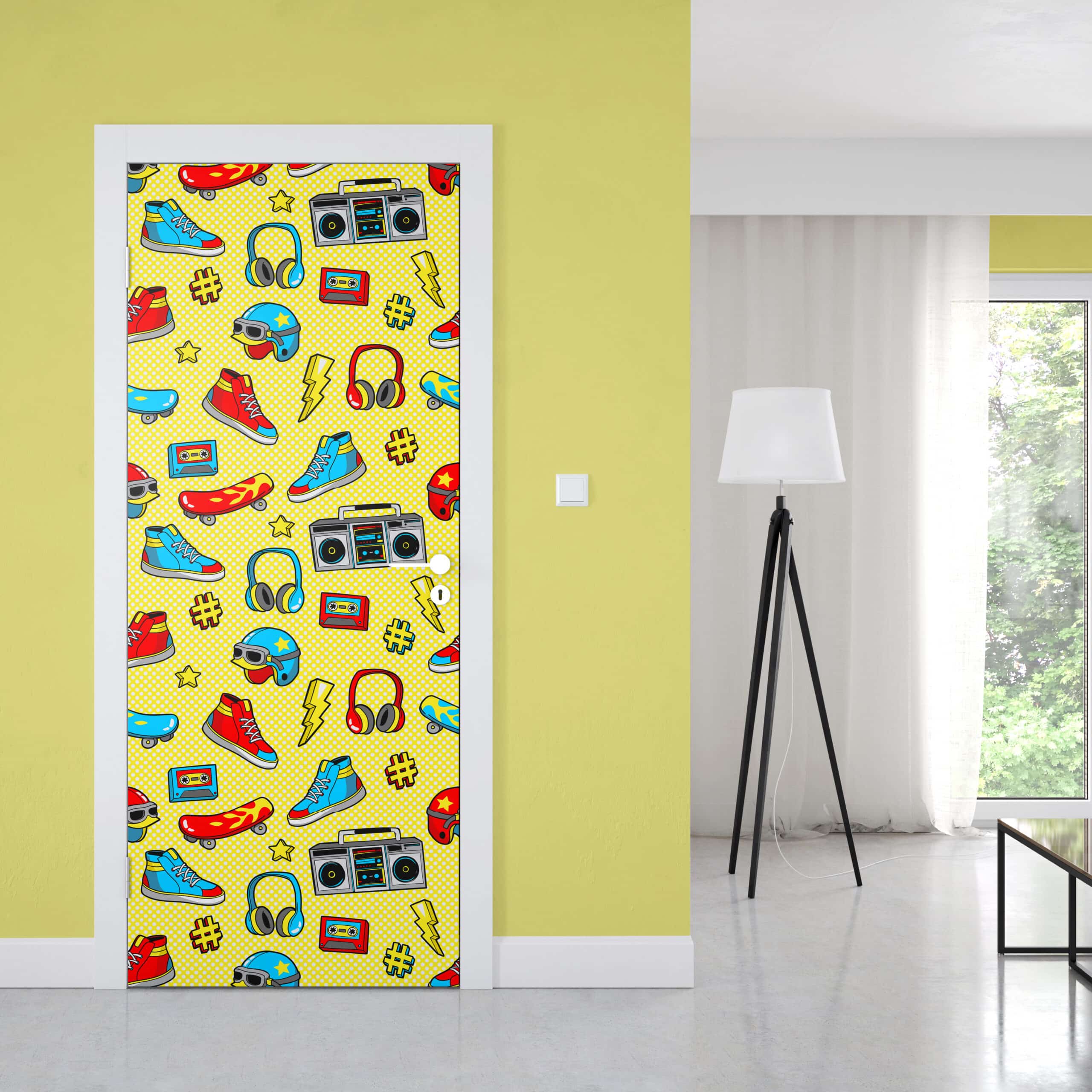Door_Mural_Kids_Cool_Design_01