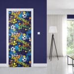 Door Mural Football Lovers