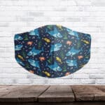 Reusable Washable Protection Face Mask Baby Sharks