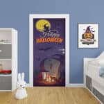 Door Mural Halloween Night