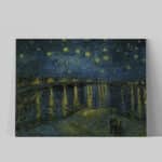 Starry Night over the Rhone Canvas Wall Art