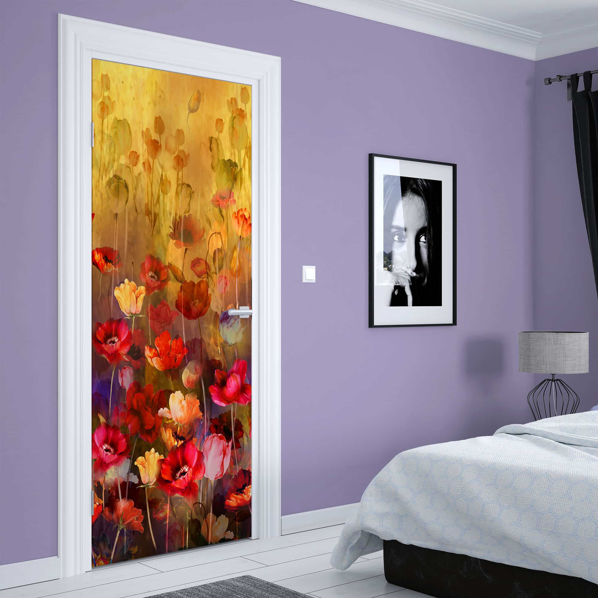 Flowers_Bouquet_Door_Mural_03