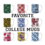 Favorite USA University Team Mugs, College Coffee Mugs