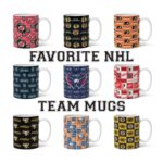 Favorite NHL Team Mugs, Sport Lovers Mugs, Fun for Coffee or Tea drinkers